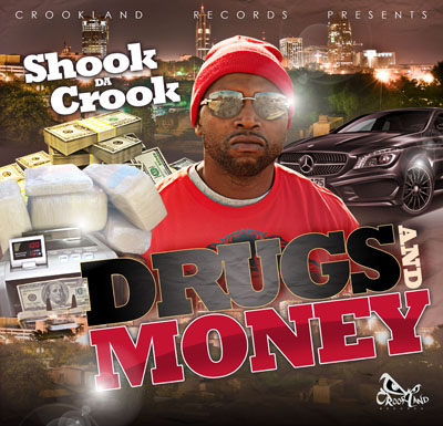 Shook da Crook - Drugs and Money artwork